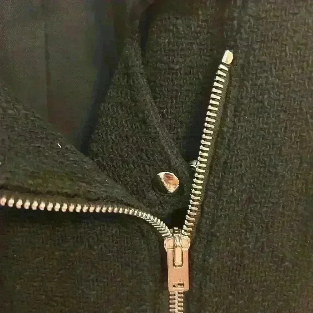 IRO Avery Black Jacket Size 38